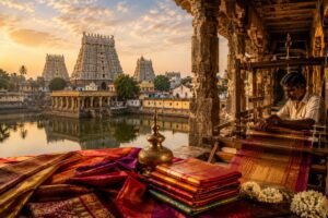 Kanchipuram: A Regal Tapestry of Sacred Temples and Shimmering Silk